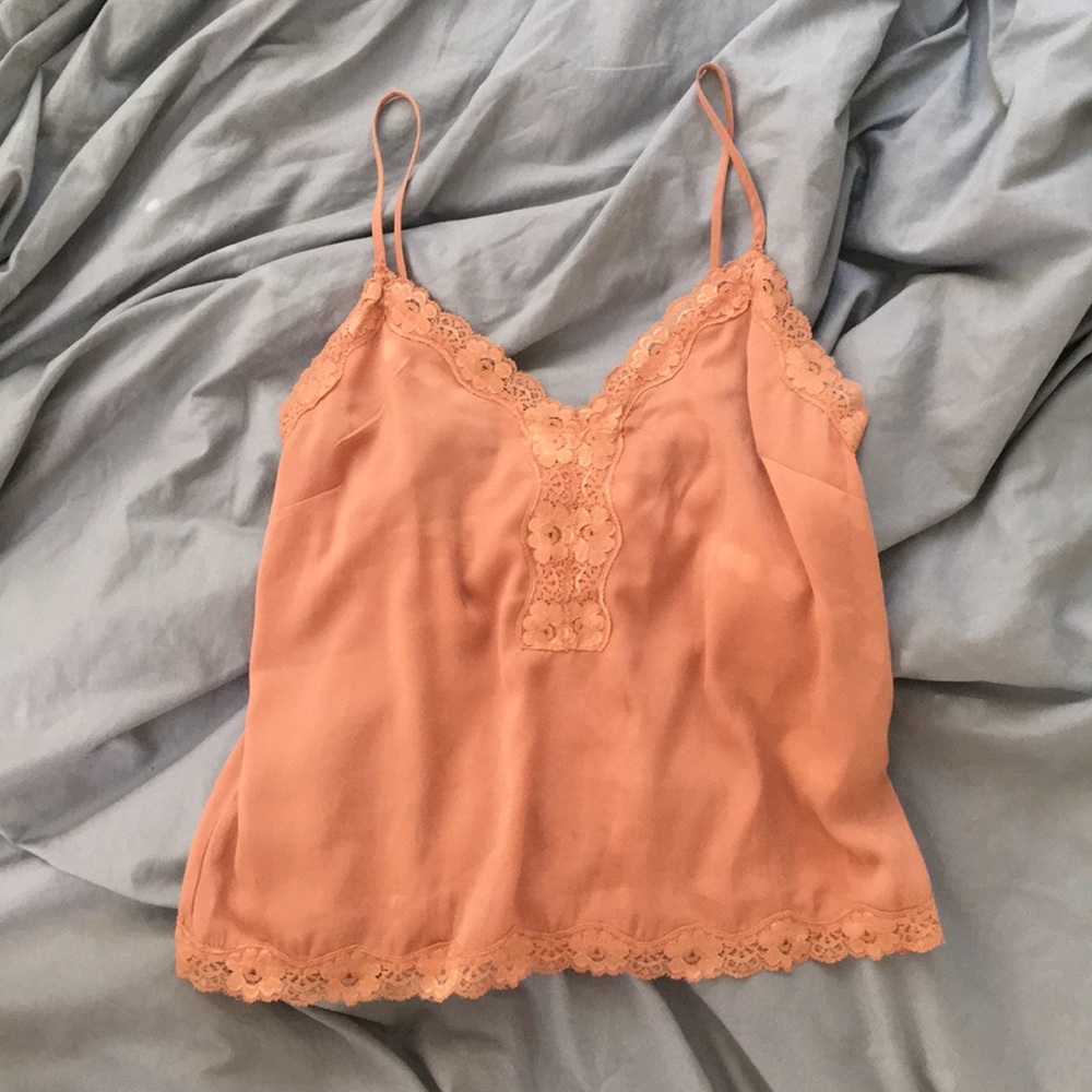 Peach Lace Camisole